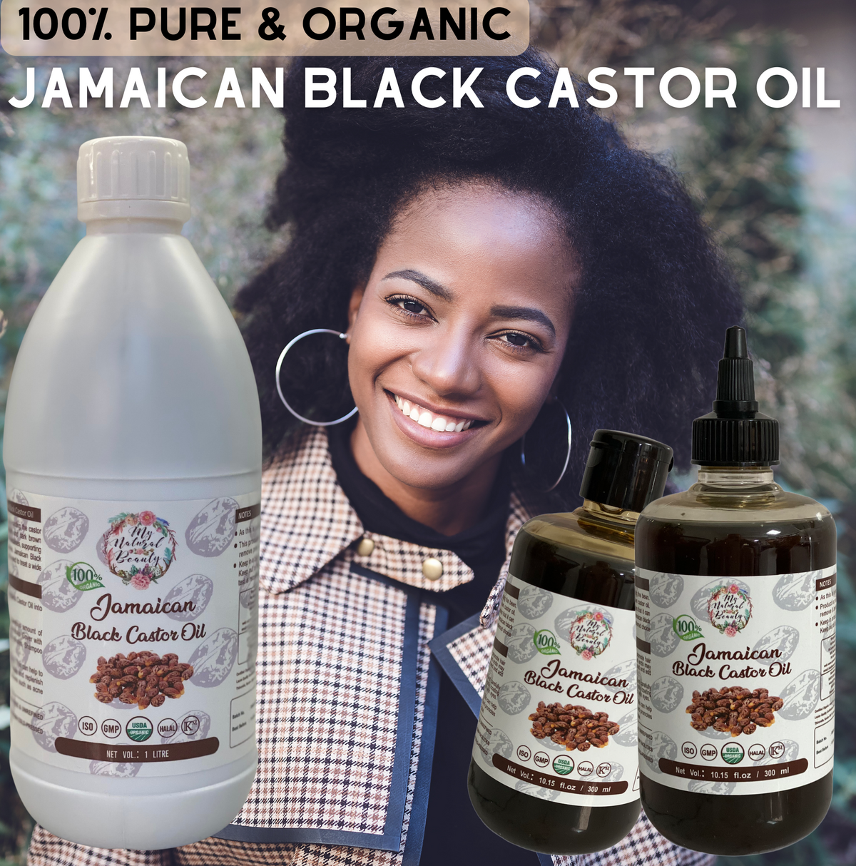 Pure black jamaican on sale castor oil