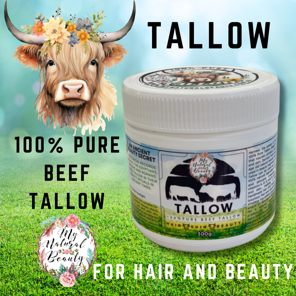 Beef Tallow - 100% Pure- For Hair, Skin and Beauty