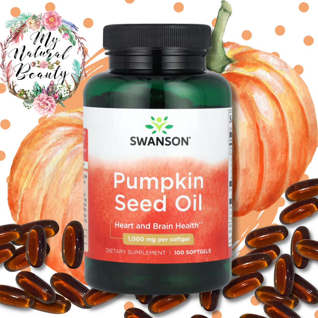  Pumpkin Seed Oil Capsules 1000mg- 100% Pure   Once Daily Supplement- 100 Softgels  SWANSON, Pumpkin Seed Oil, 1000 mg, 100 Softgels Buy online Australia