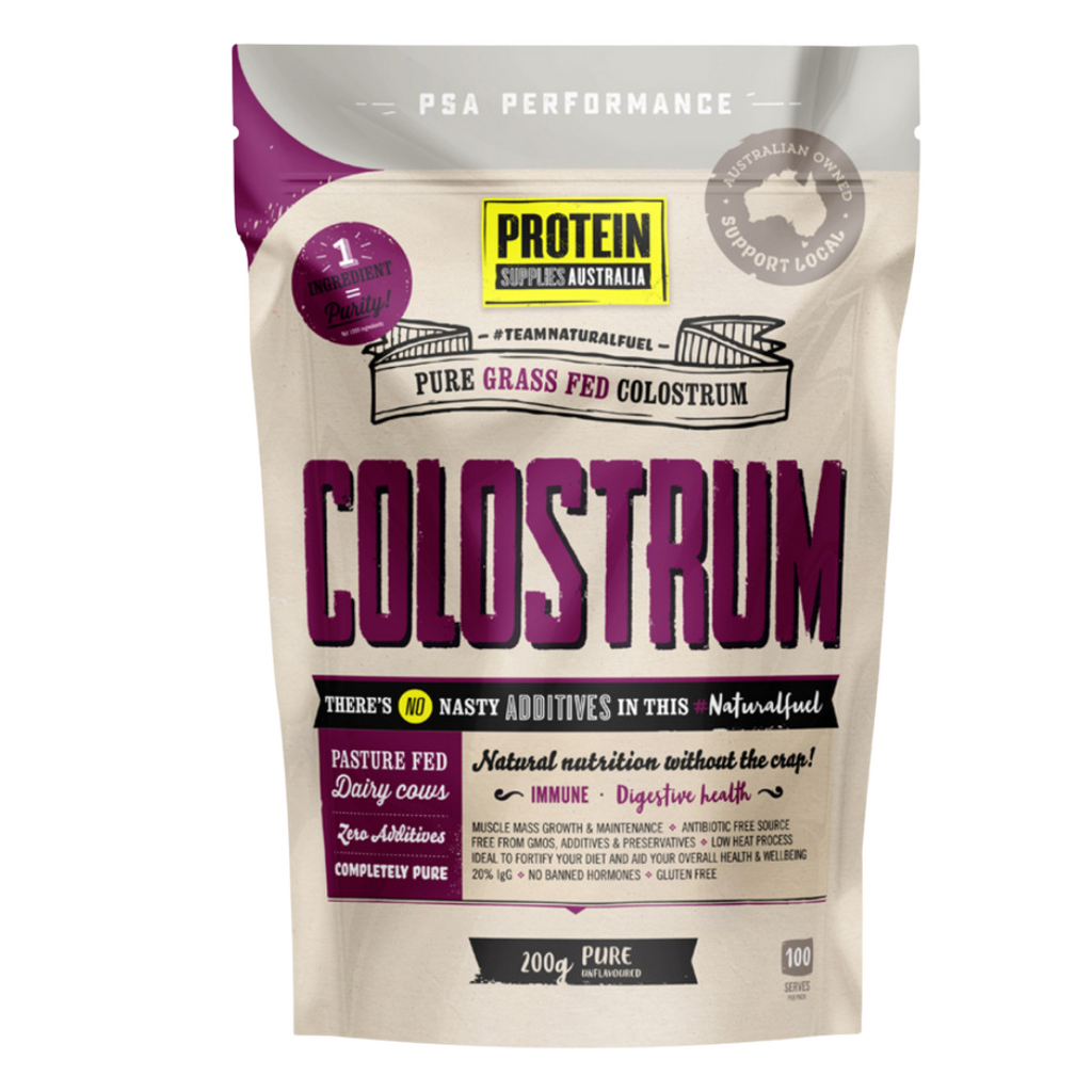 Protein Supplies Australia -Colostrum Pure 200g PURE GRASS FED COLOSTRUM Colostrum Pure- 200g. Protein Supplies Australia. COLOSTRUM PURE Cromer, Dee Why, Sydney Northern Beaches