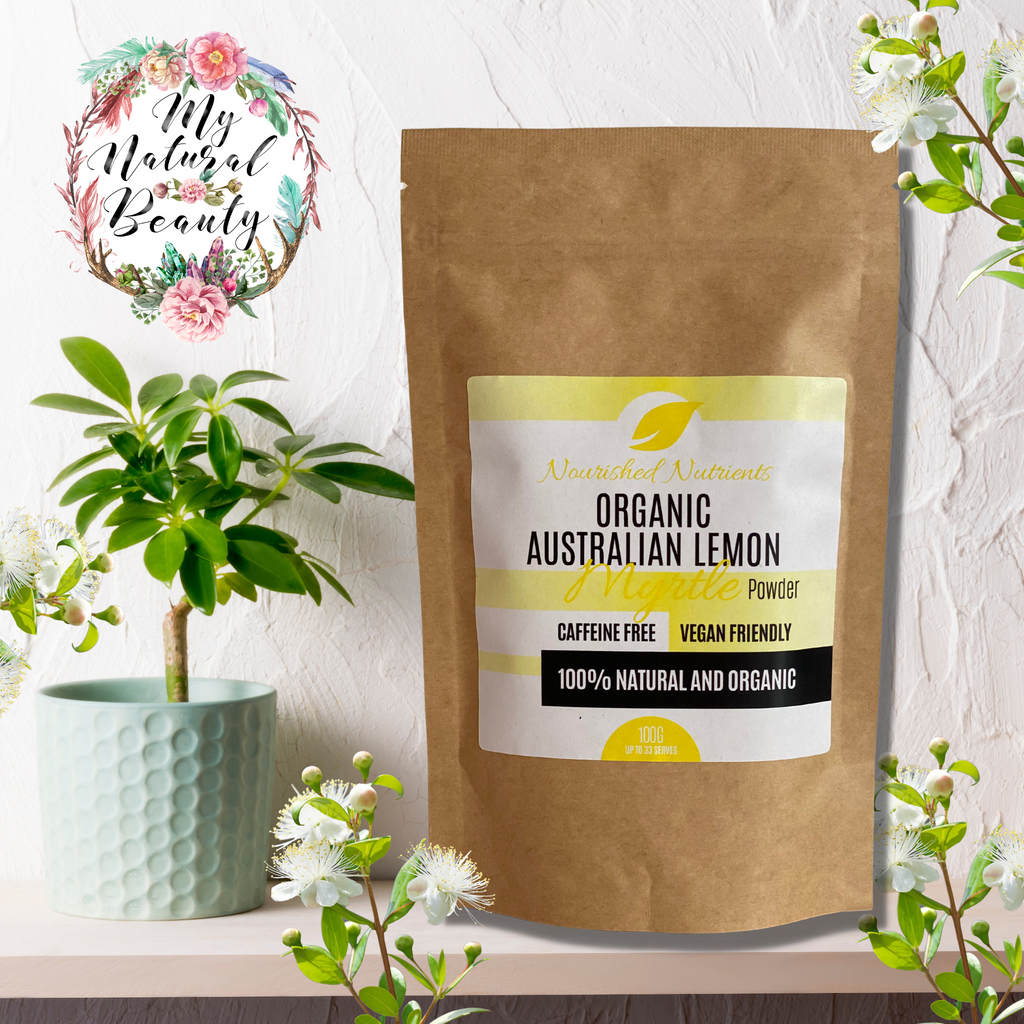 AUSTRALIAN- ORGANICALLY GROWN  Nourished Nutrients    Organic Australian Lemon Myrtle Powder