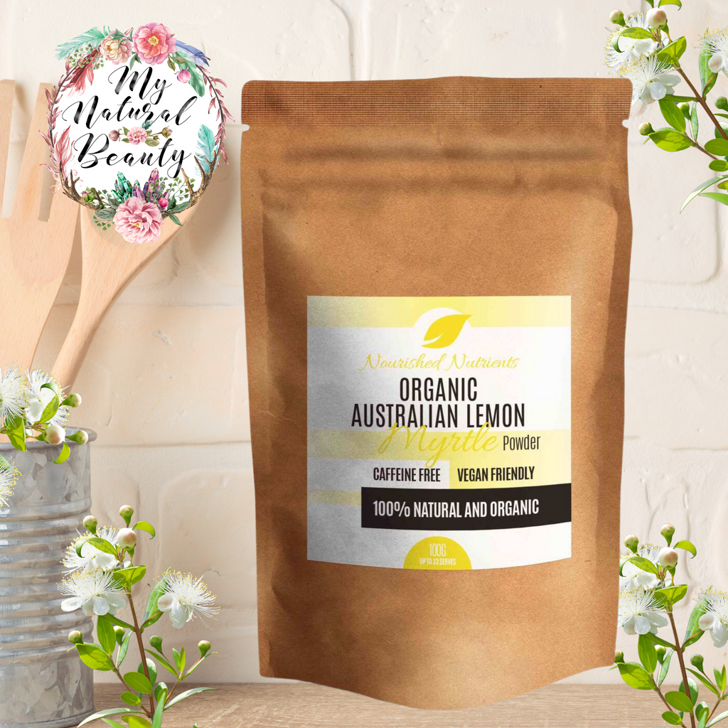 AUSTRALIAN- ORGANICALLY GROWN  Nourished Nutrients    Organic Australian Lemon Myrtle Powder