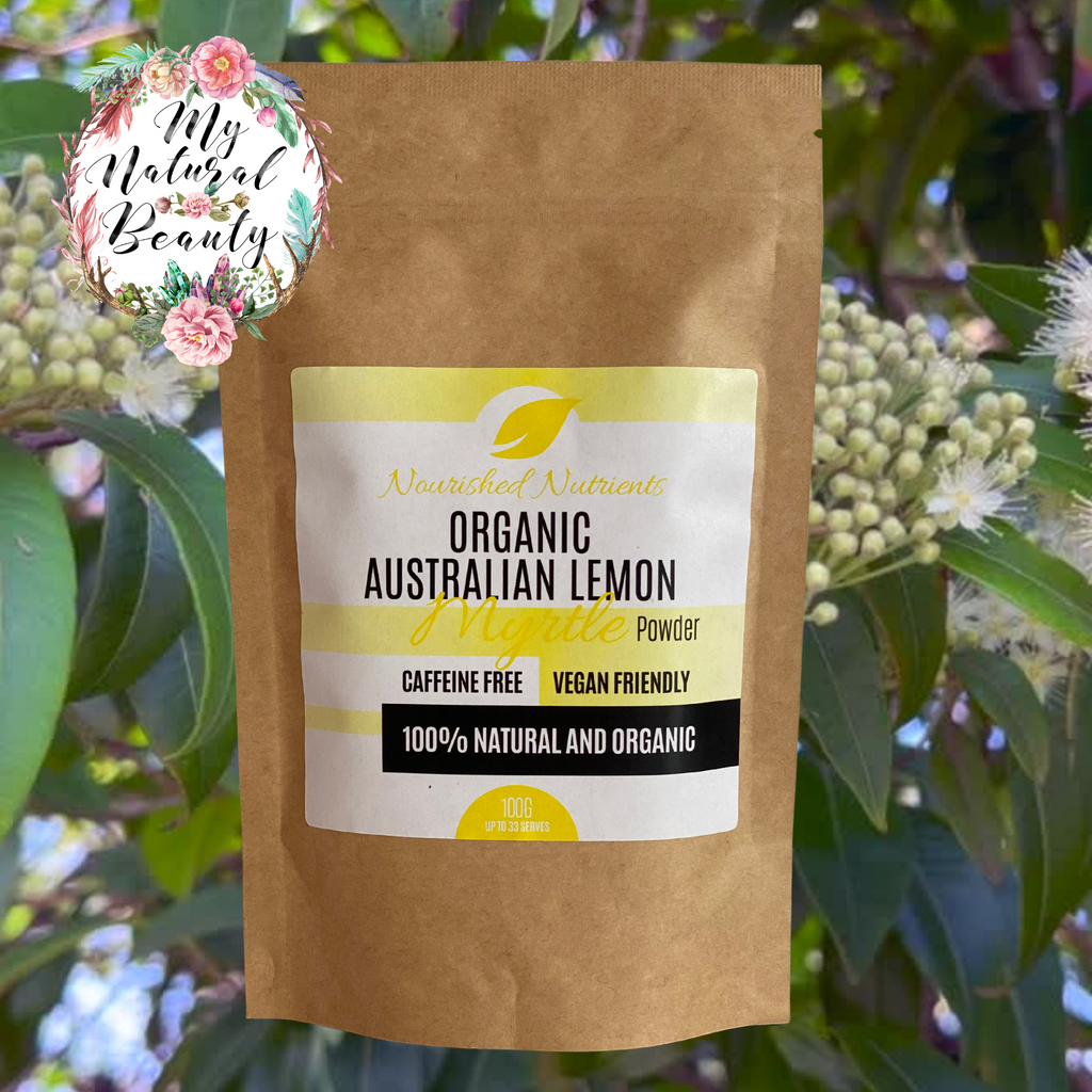 AUSTRALIAN- ORGANICALLY GROWN  Nourished Nutrients    Organic Australian Lemon Myrtle Powder