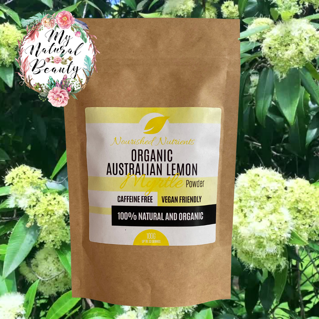 AUSTRALIAN- ORGANICALLY GROWN  Nourished Nutrients    Organic Australian Lemon Myrtle Powder