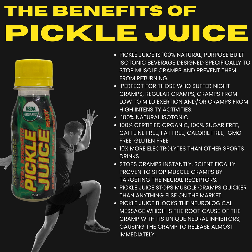 The benefits of drinking pickle juice