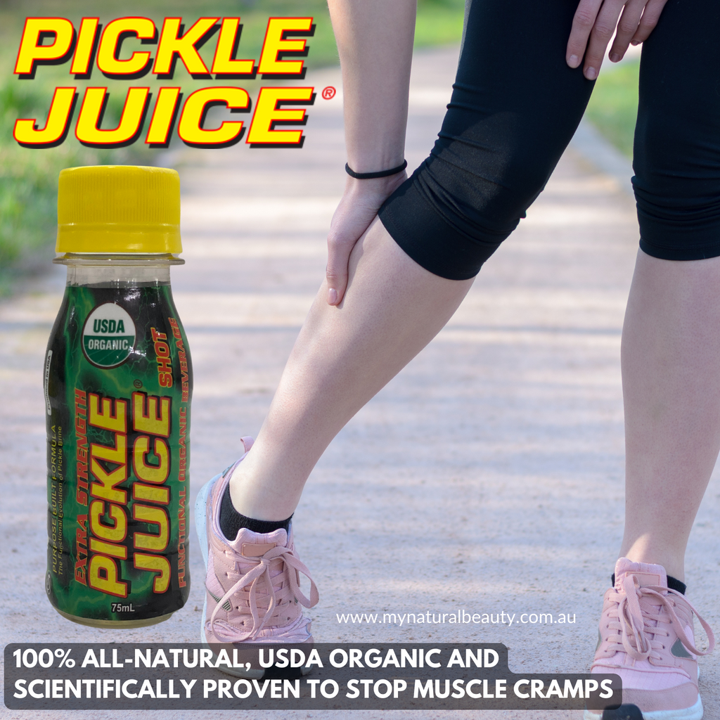 Pickle Juice will both prevent cramping or act as a cure to stop the cramp once it has occurred. Based on 10ml per 10kg of body weight Pickle Juice taken before an event will prevent cramping episodes for between 50 to 60 mins depending on levels of exertion.  For example, if a footballer usually cramps in the last quarter he should consume Pickle Juice at three-quarter time. This will allow him to run out the game, cramp free. Just ask Dan Menzel from the Geelong Cats!