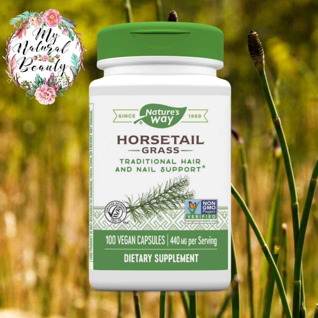 Horsetail Capsules - Hair Growth Supplement Hair, Skin, Nails. Horsetail Grass